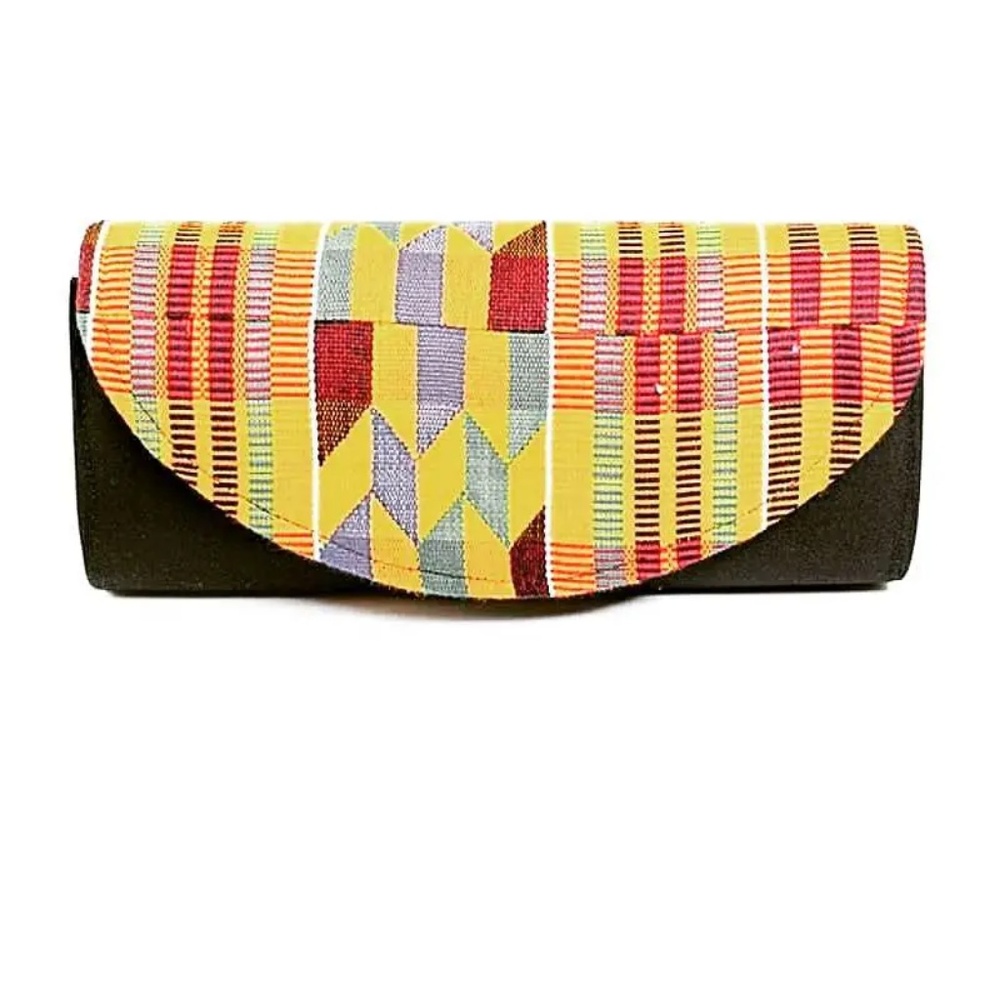 Handmade African Kente Clutch